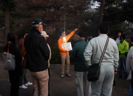 夜間避難体験会（過去開催の様子）