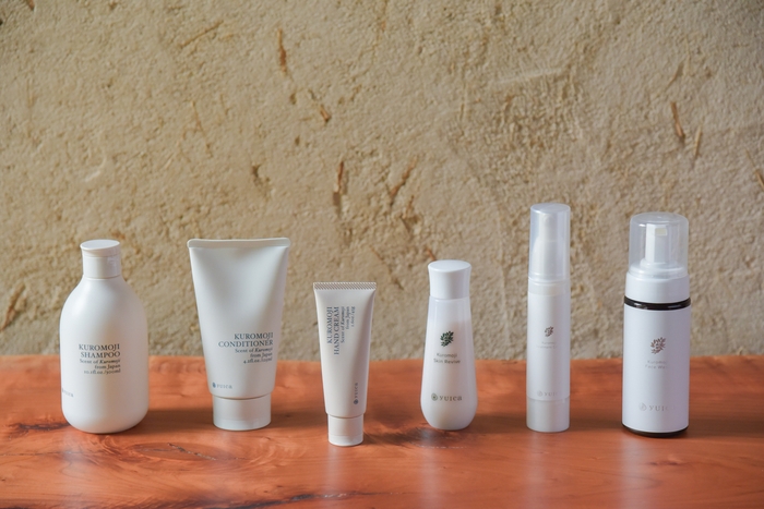 ハンドクリームをはじめとするyuicaクロモジシリーズ