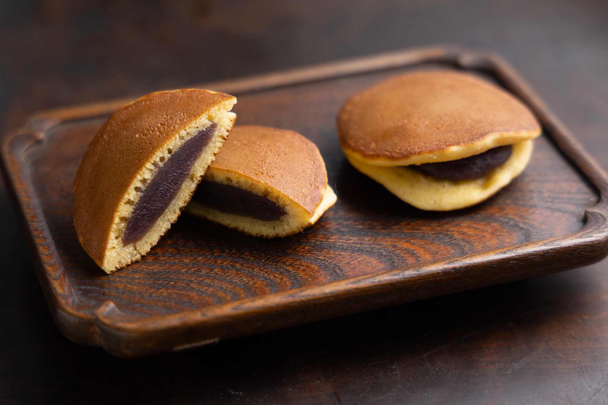 グルテンフリーの生地のどら焼き