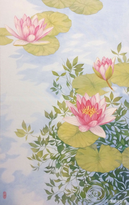 −風薫る− 清見佳奈子日本画展