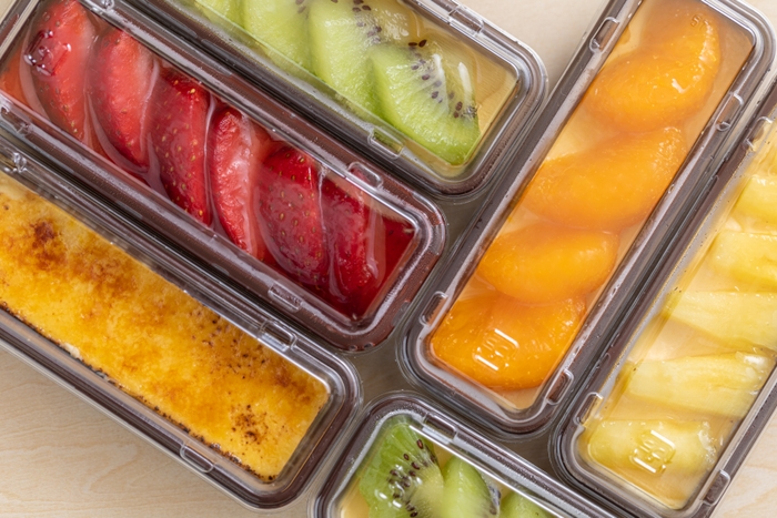 【カタラーナ】自家製プリンにカラメリーゼして冷凍した新感覚スイーツ。半解凍でお召し上がり頂くのがおすすめ。