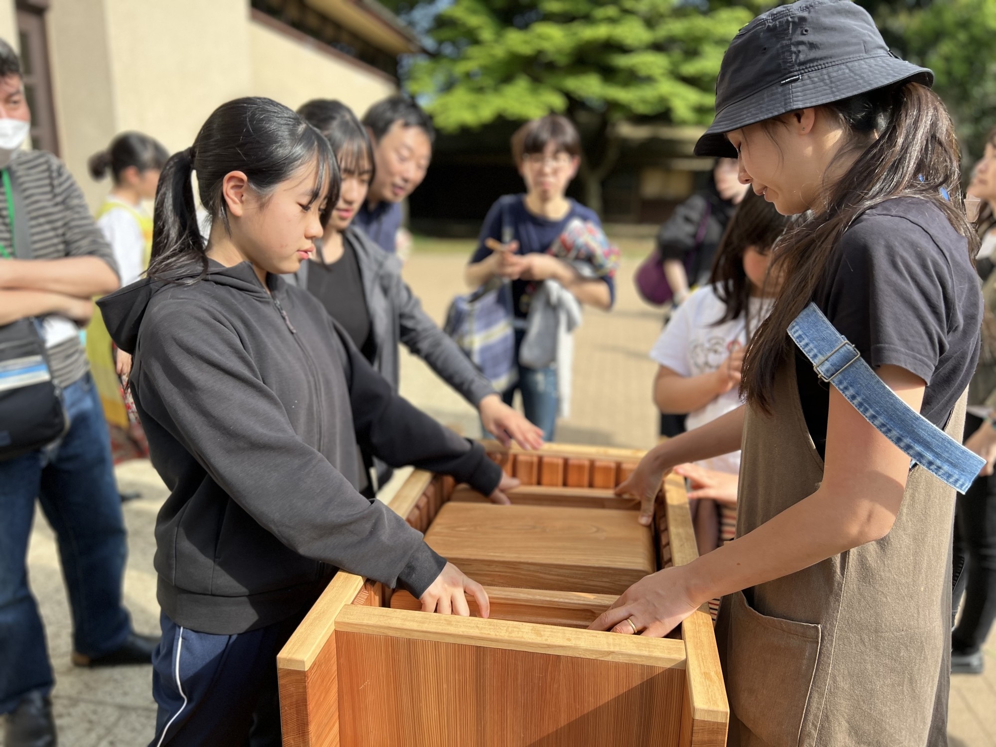 ゆっくり時間をかけてしぼる