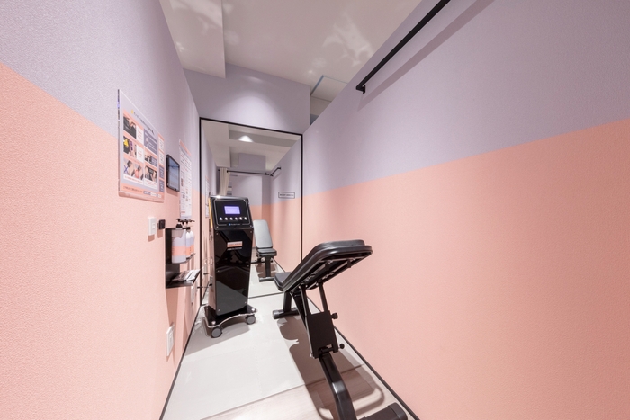 じっくり自分と向き合える完全個室