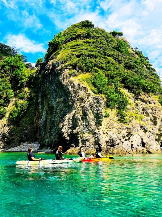 海底熟成ワイン引き揚げ カヤック体験イメージ4