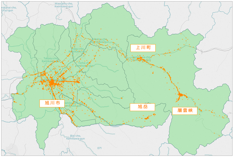 図3:フットプリント例