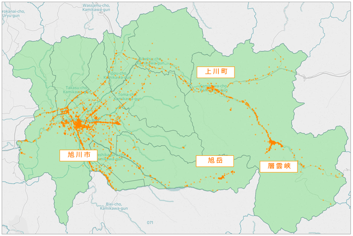 図3:フットプリント例
