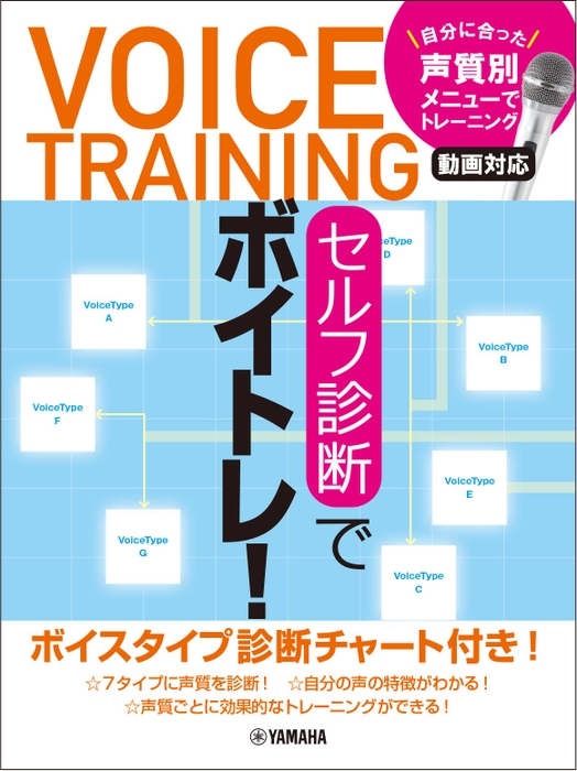 セルフ診断でボイトレ! ~自分に合った声質別メニューでトレーニング・動画対応~