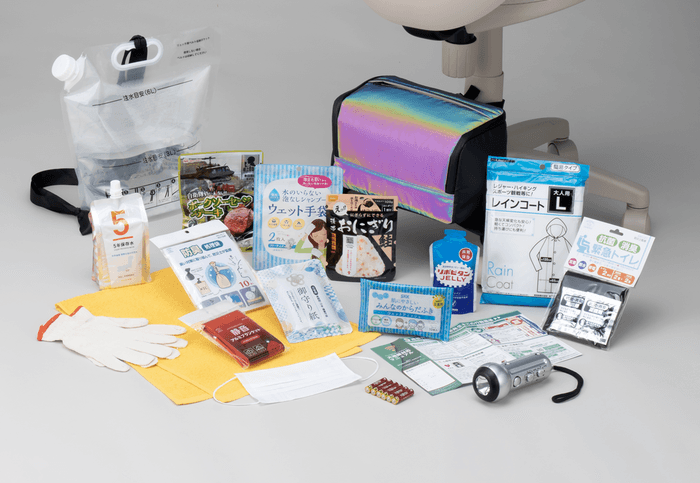 出品予定の「ゲーミング防災セット」その2