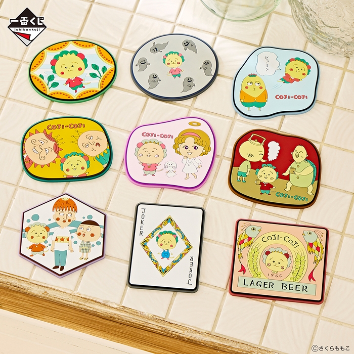 F 賞:ラバーコースター(全9種)約10cm