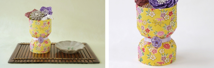 ファンファンブーケ作品例3_和調