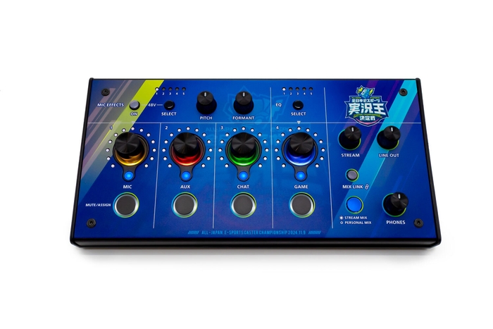 「実況王決定戦」の賞品となる オリジナルデザインの「BRIDGE CAST」