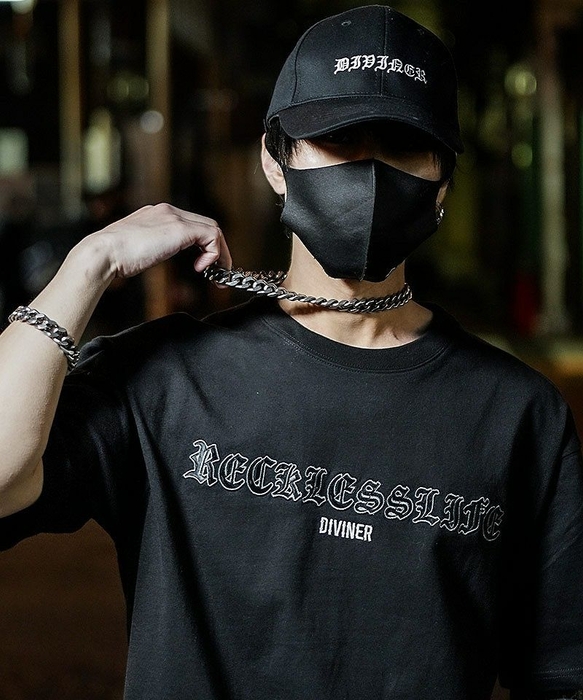 【Black Letter】TEE(ブラック)
