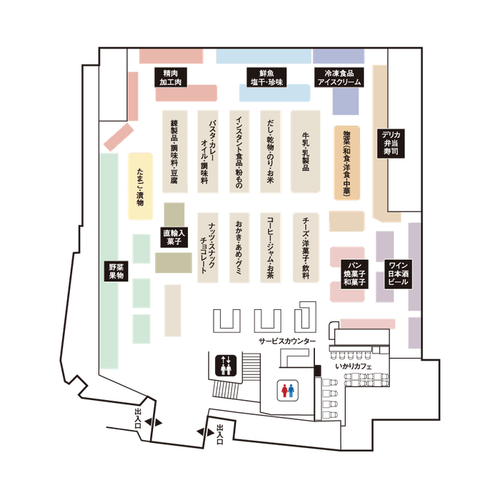 売場マップ