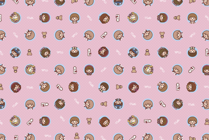 オリジナルラッピングは、ゆるかわメルちゃん柄1種類となります。(有料サービス)