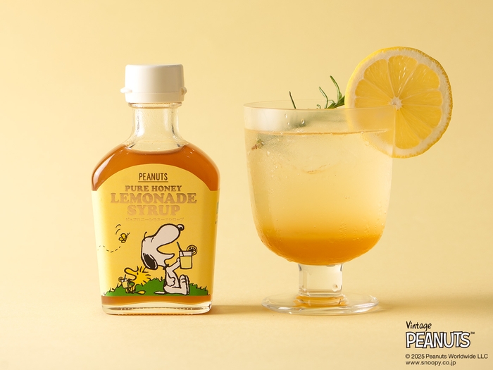 「SNOOPY ピュアハニーレモネードシロップ」