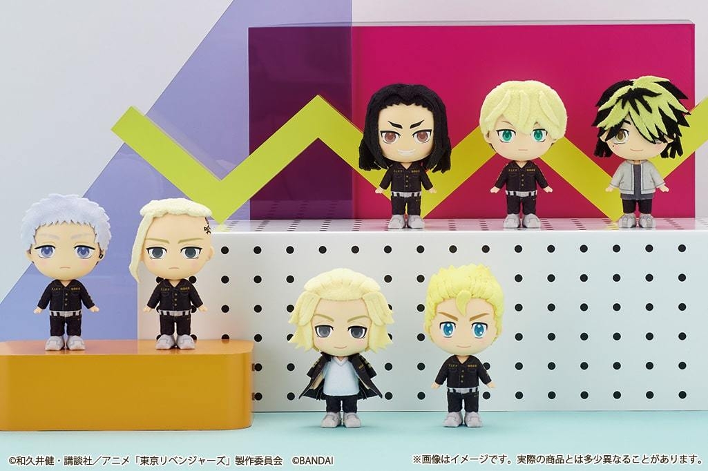 HOODIEFiGU(フーディフィギュ) 東京リベンジャーズ 佐野万次郎/花垣武道/龍宮寺堅/松野千冬/場地圭介/三ツ谷隆/羽宮一虎(イメージ2)