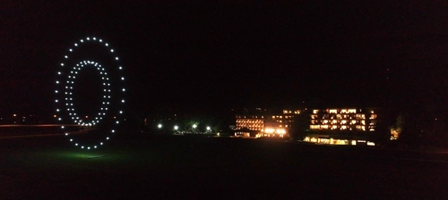 ［開催報告］インバウンド施策の一環として、 シンガポール旅行会社向けに ドローンショーを十勝川温泉にてJALと共同で実施