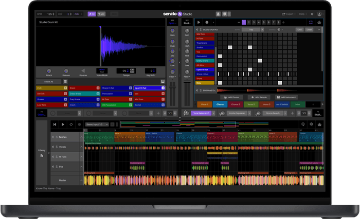 Serato Studio画面