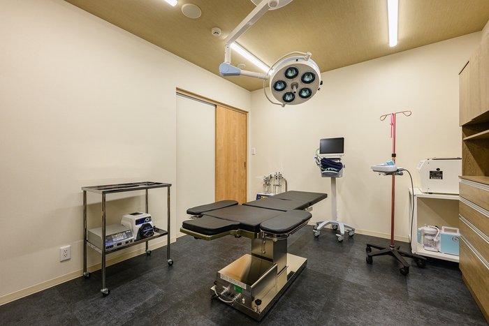 クリニックのオペ室風景