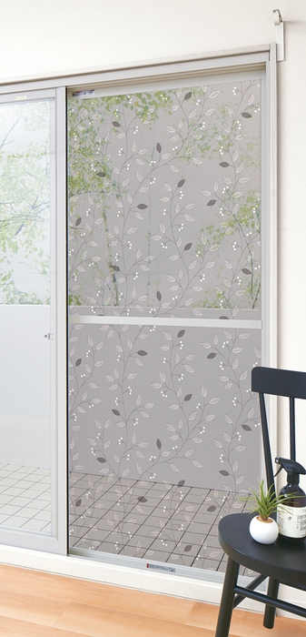 張り替えイメージ リーフブラック