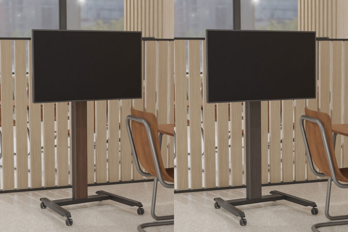 木目調カラー:左) ブラウン(BW)、右) ダークブラウン(DB)