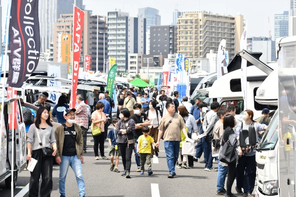 「神奈川キャンピングカーフェア2025」4/26・27に開催迫る！ 全国約140台のキャンピングカーが川崎競馬場に大集結