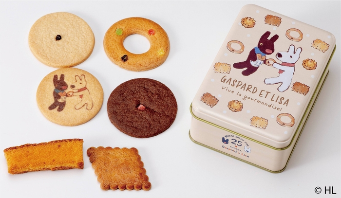 泉屋東京店　リサとガスパール　オリジナルクッキー缶