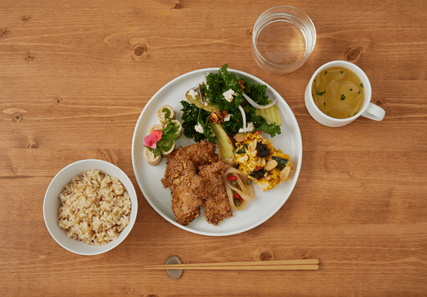 野菜がたくさん摂れると人気!