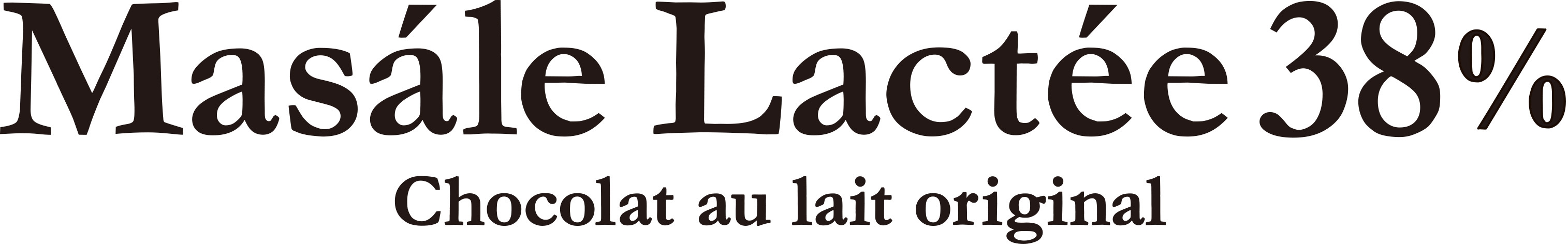 <マサールラクテ38%>ロゴ