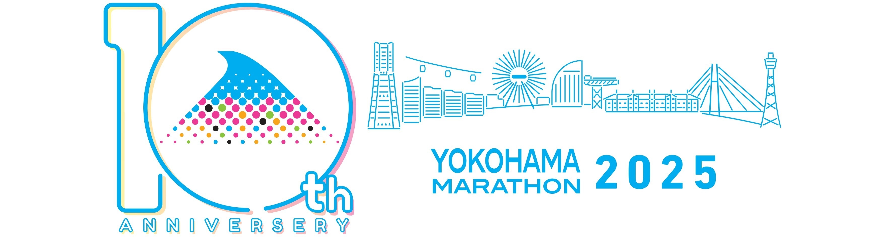 横浜マラソン2025 ロゴ