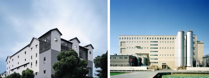 左:「白壁蔵」 右:「伏見工場」