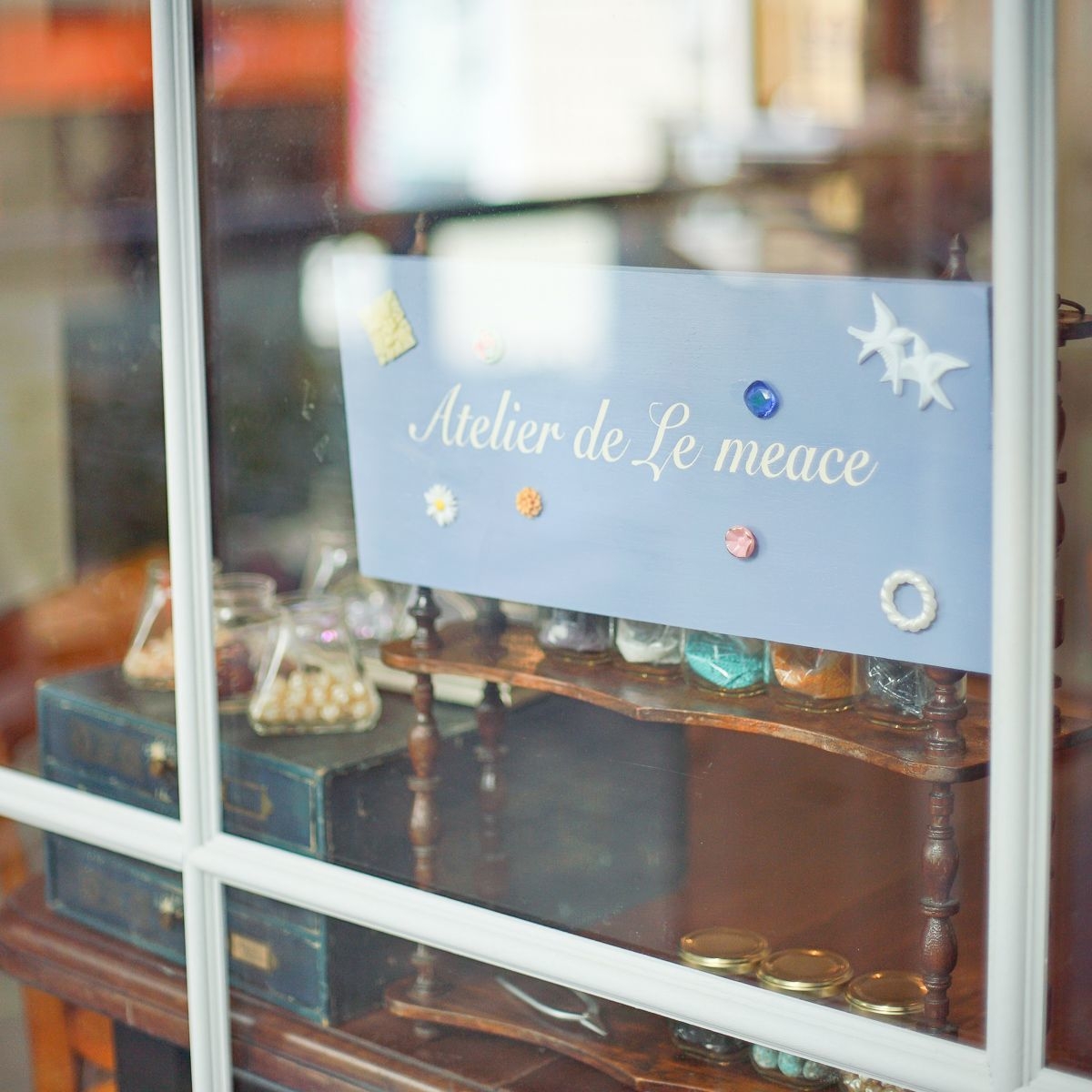 世界観は「ヨーロッパの裏路地にあるようなメルスリー(手芸屋さん)」インスタ映えも!