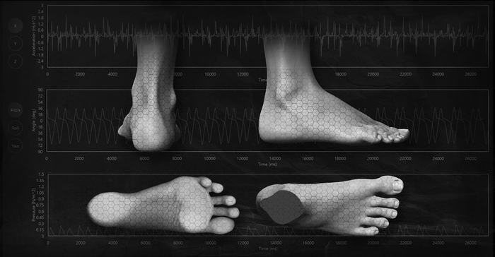 3D足型計測器はわずか30秒で足を立体的に計測