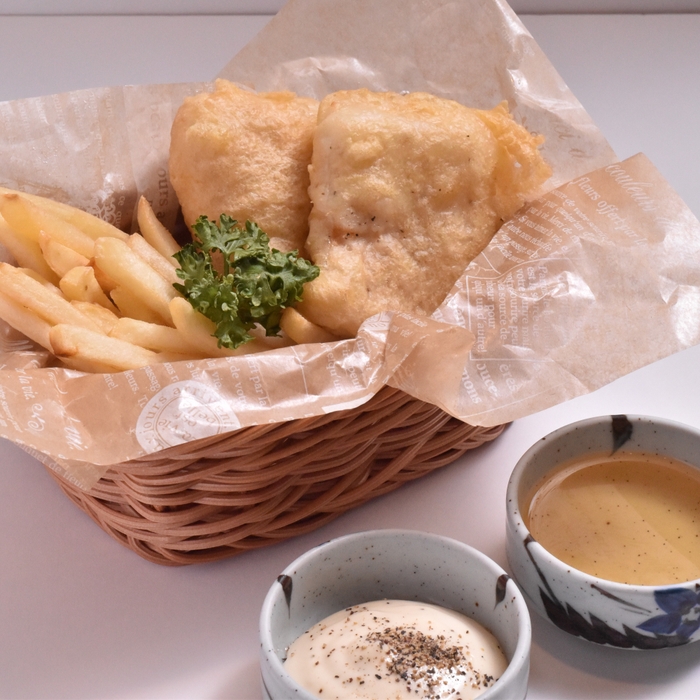 NEW　フィッシュアンドチップスハーフ