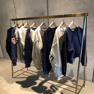 Patchwork Sweat ¥19,600(税込)