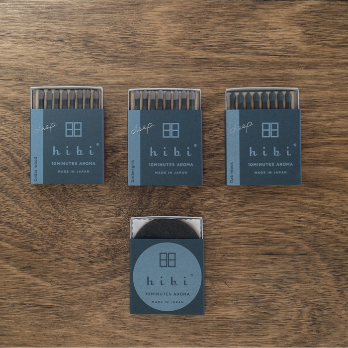 〈hibi deep.〉全3種と専用マット