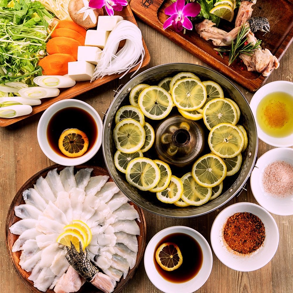 ワニテールのレモンしゃぶしゃぶ1