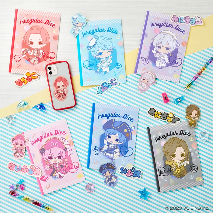 ステーショナリー賞:ノート&ステッカーセット