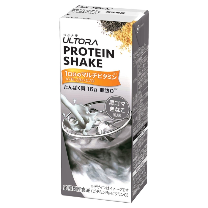 商品画像＿ULTORA PROTEIN SHAKE(黒ゴマきなこ風味)