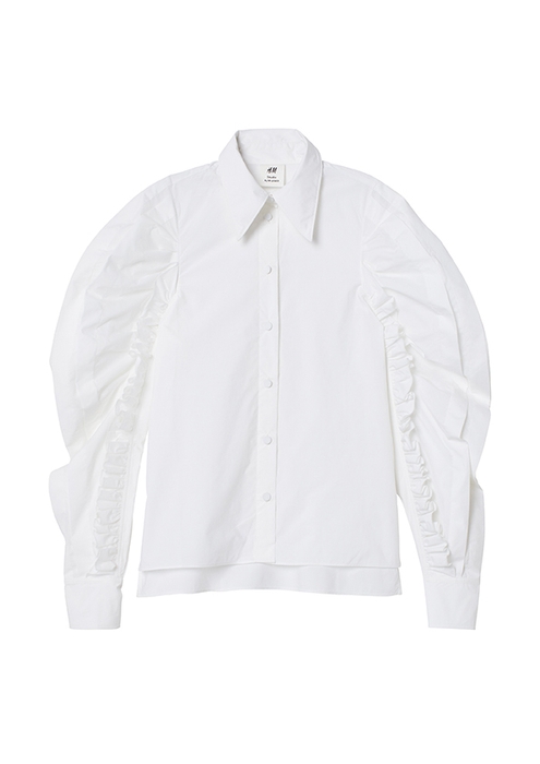 コットンボリュームシャツ¥9,499