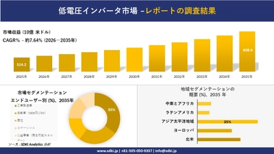 低電圧インバータ市場の発展、傾向、需要、成長分析及び予測2026-2035年