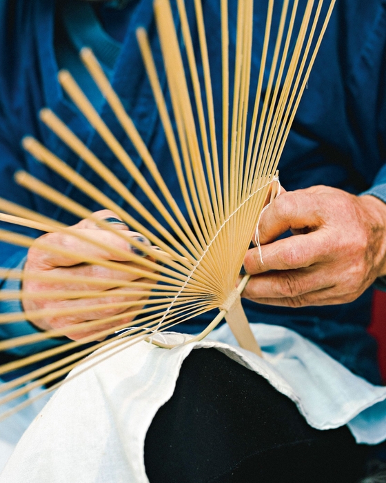 丸亀うちわ 実演あり