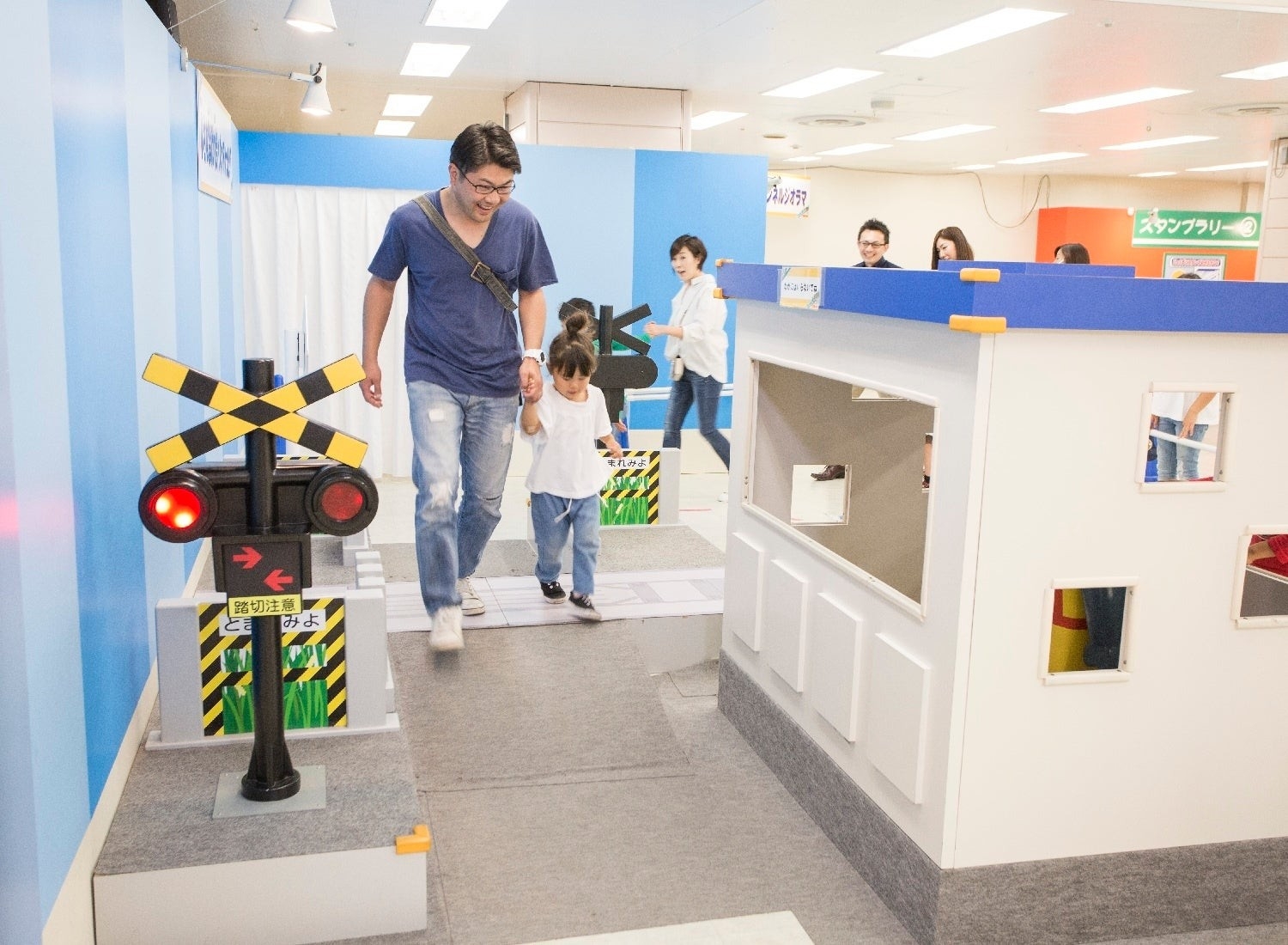 小さな踏切が大きくなっちゃった