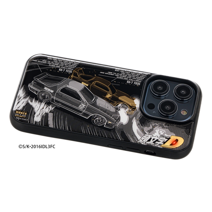 FLASH FC,FD 基板アートiPhone 14 Pro ケース ななめ