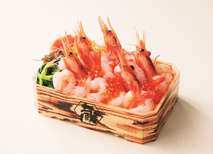 蔵「甘えびづくし弁当」