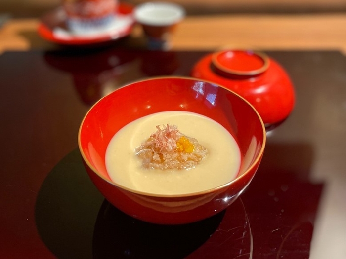 お雑煮 白味噌仕立て とこぶし