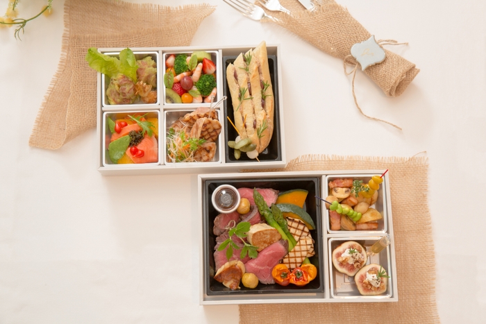 おうちdeレストラン 箱詰めイメージ(2名分)