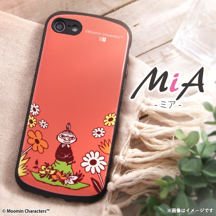 『ムーミン』/耐衝撃ケース MiA リトルミイ&お花