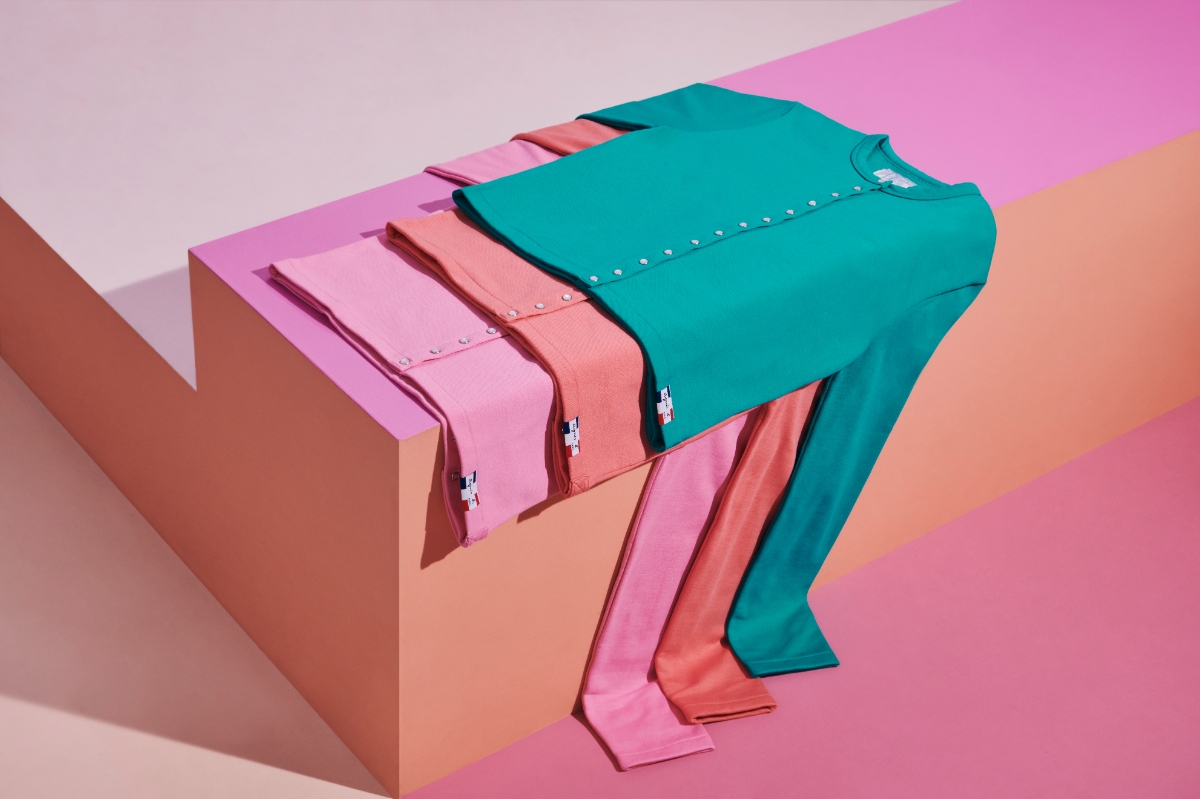 アニエスべー カーディガンプレッション メイドインフランス