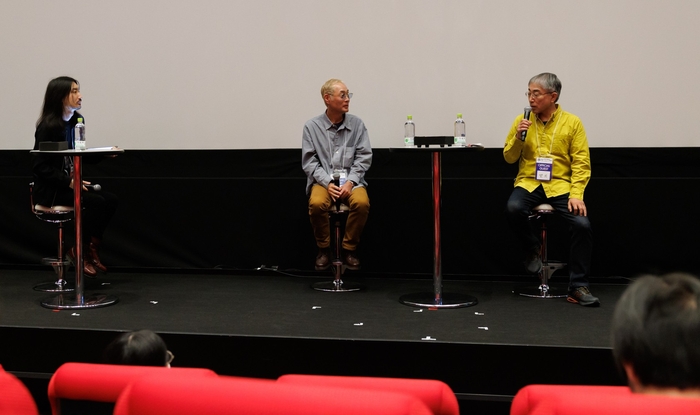 トークイベントの様子(右から望月 智充 氏、近藤 勝也 氏、田中 大裕)